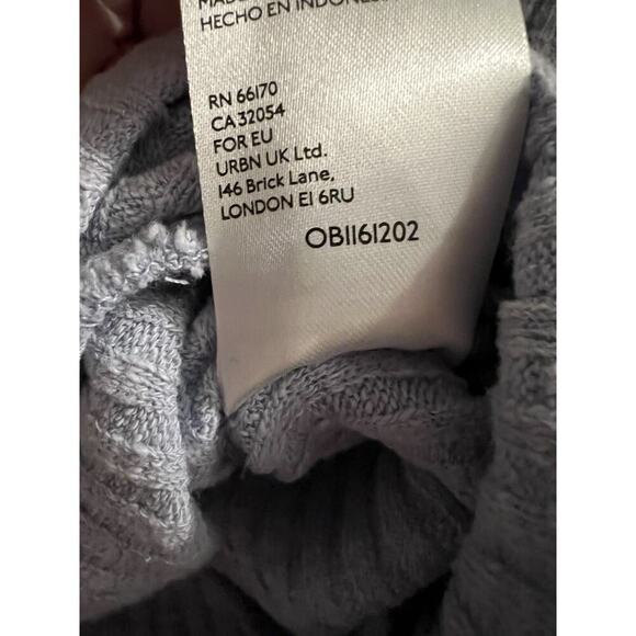 Urban Outfitters Tuscany Top Womens Medium Surplice Neckline Cropped Ribbed Tee - Picture 5 of 6